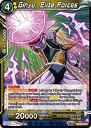 Ginyu, Elite Forces (BT29-070) [Fearsome Rivals] Parallel Foil