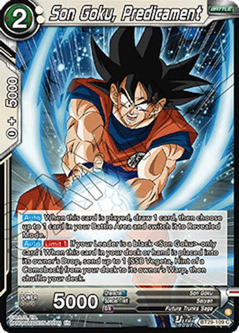 Son Goku, Predicament (BT29-109) [Fearsome Rivals] Parallel Foil