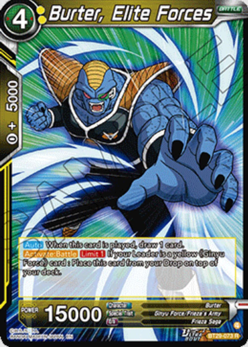 Burter, Elite Forces (BT29-073) [Fearsome Rivals] Parallel Foil