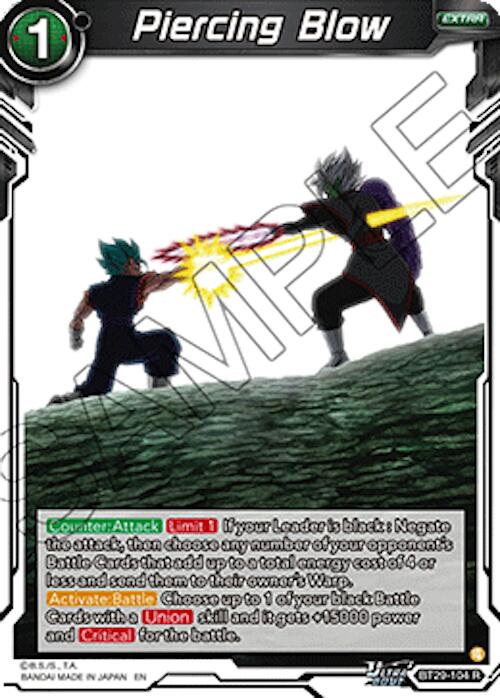 Piercing Blow (BT29-104) [Fearsome Rivals] Parallel Foil