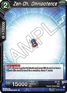 Zen-Oh, Omnipotence (BT29-099) [Fearsome Rivals] Parallel Foil
