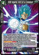 SSB Vegeta, Hint of a Comeback (BT29-095) [Fearsome Rivals] Parallel Foil