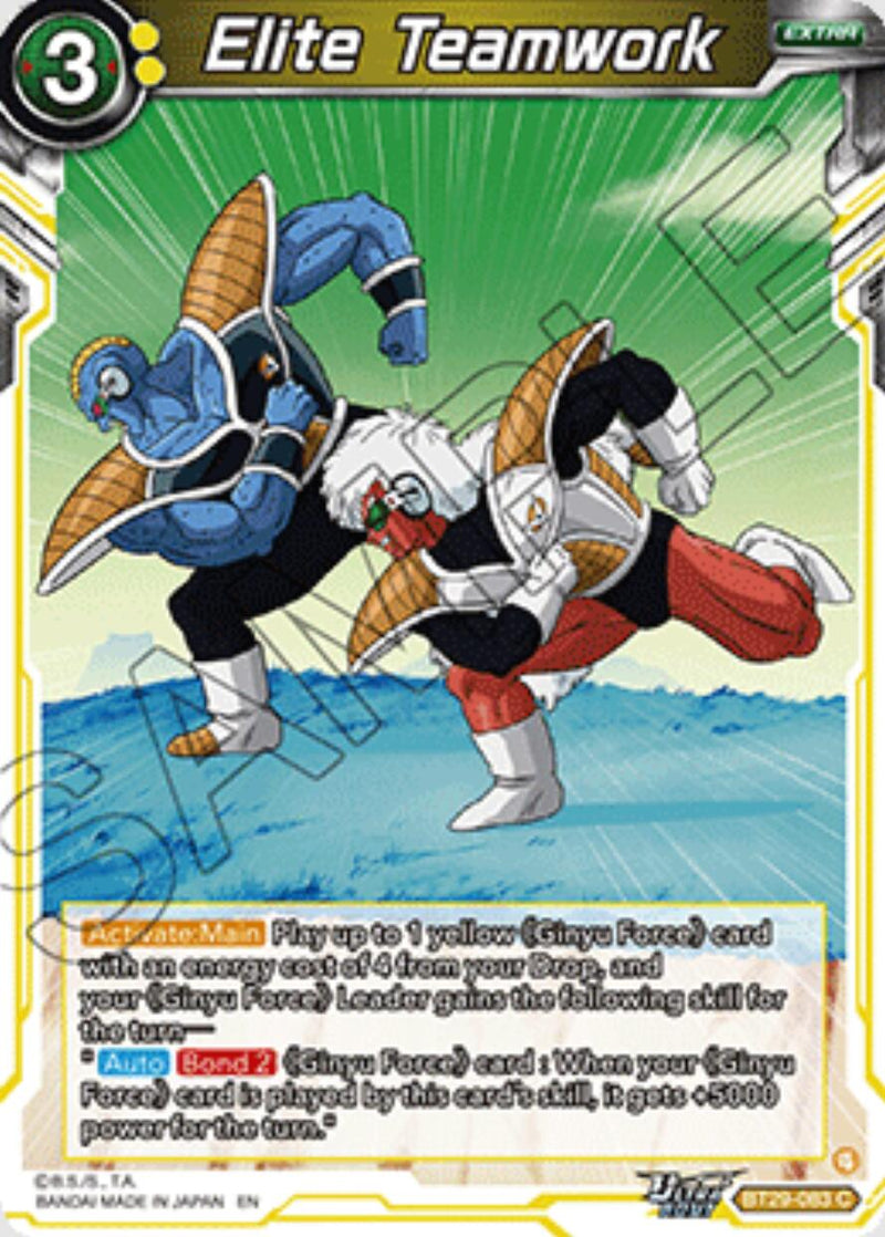 Elite Teamwork (BT29-083) [Fearsome Rivals] Parallel Foil