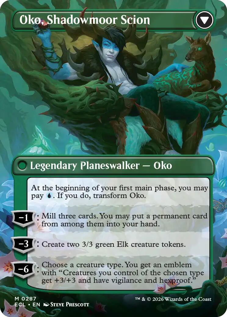 Oko, Lorwyn Liege (Borderless) [Lorwyn Eclipsed] Foil