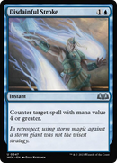 Disdainful Stroke [Wilds of Eldraine] Foil