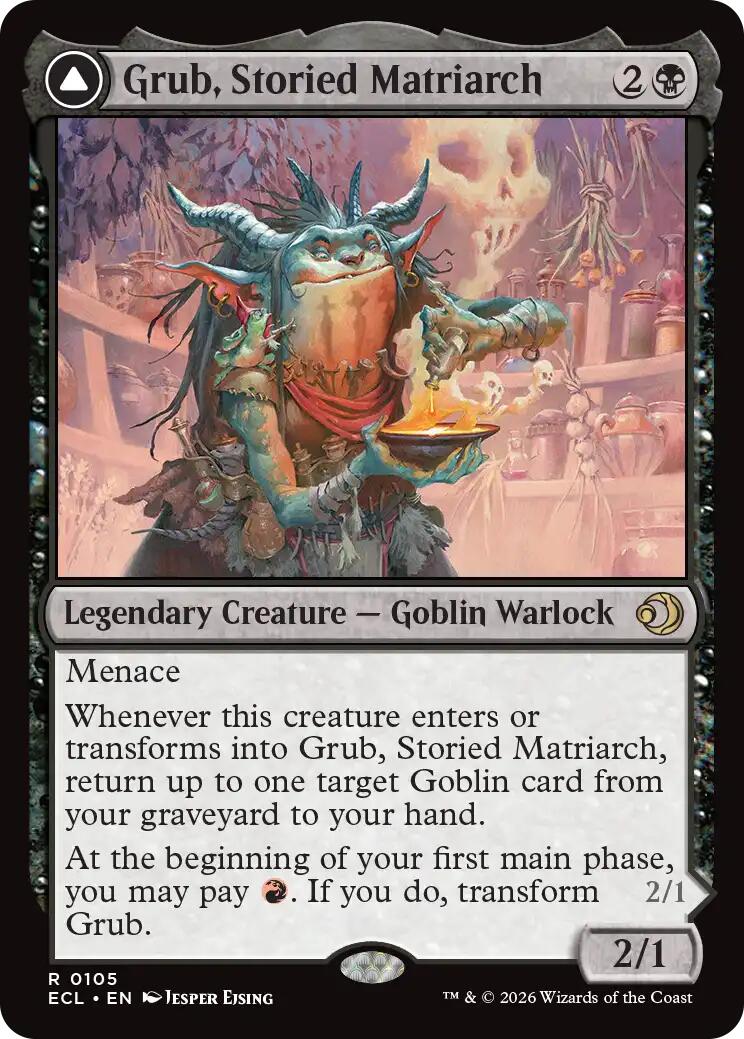 Grub, Storied Matriarch [Lorwyn Eclipsed] Foil