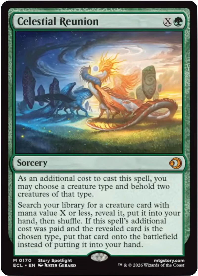 Celestial Reunion [Lorwyn Eclipsed] Foil