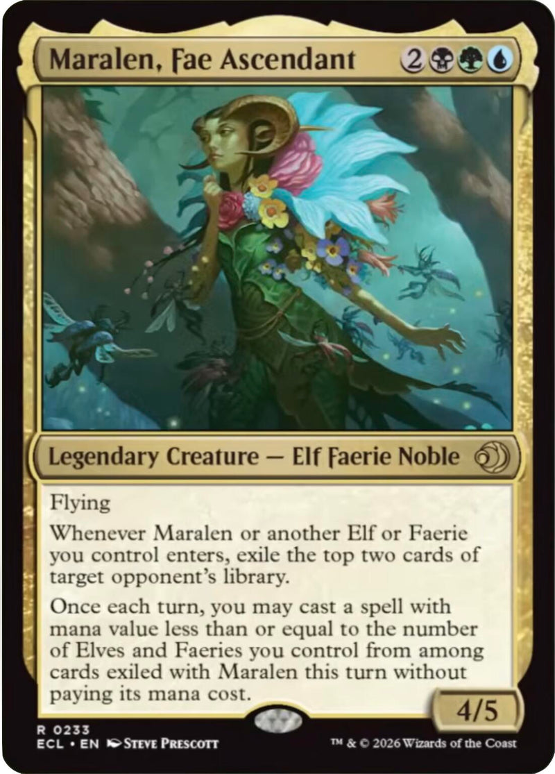 Maralen, Fae Ascendant [Lorwyn Eclipsed] Foil