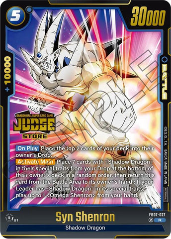 Syn Shenron (Judge Pack (Store Judge) 05) [Fusion World Tournament Cards]