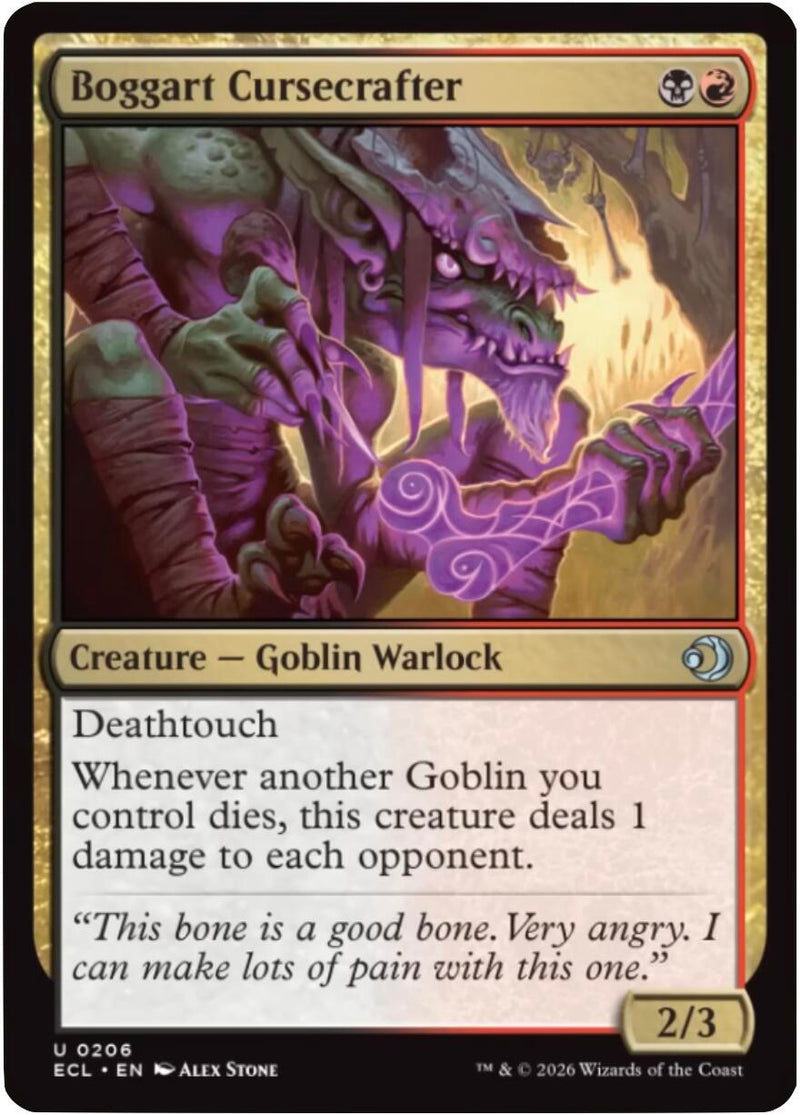 Boggart Cursecrafter [Lorwyn Eclipsed] Foil