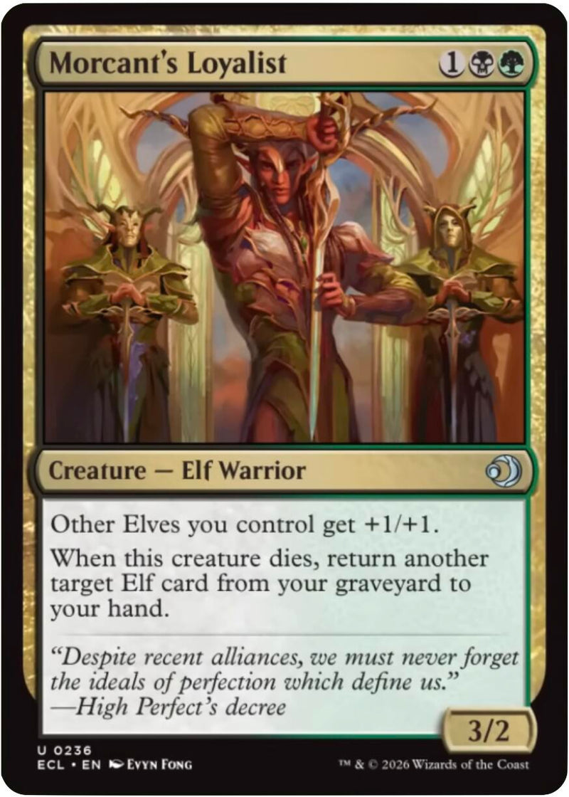 Morcant's Loyalist [Lorwyn Eclipsed] Foil