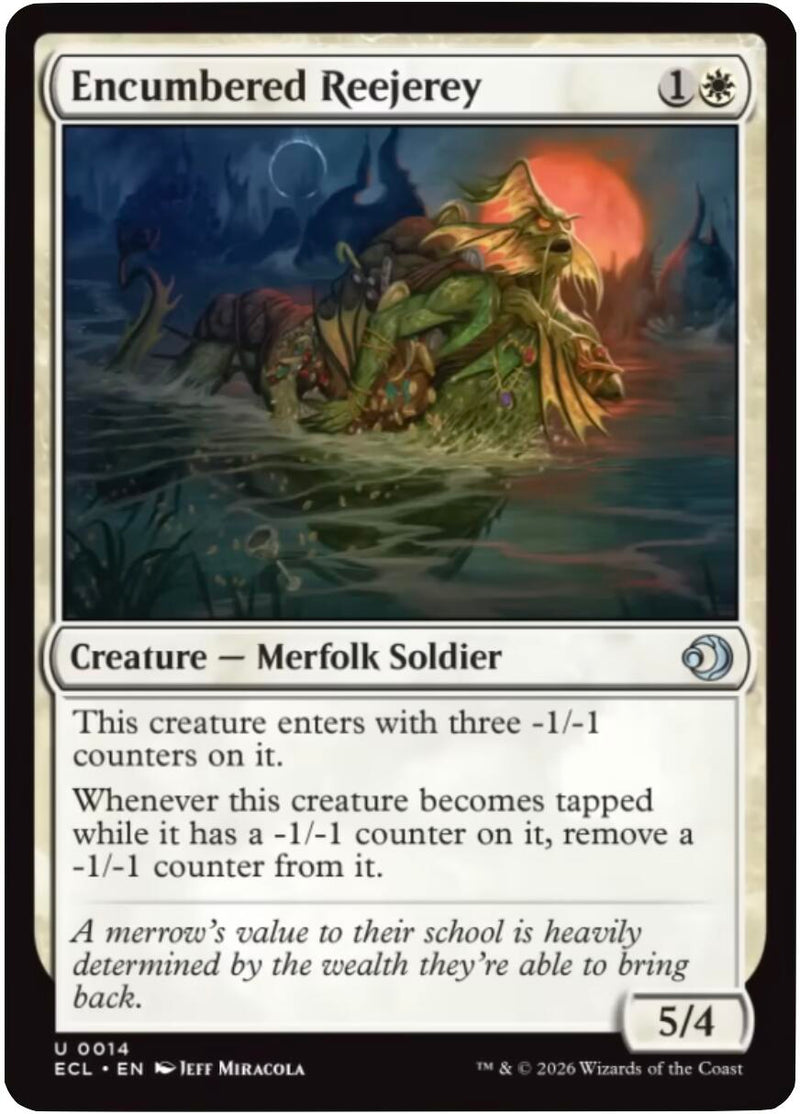 Encumbered Reejerey [Lorwyn Eclipsed] Foil