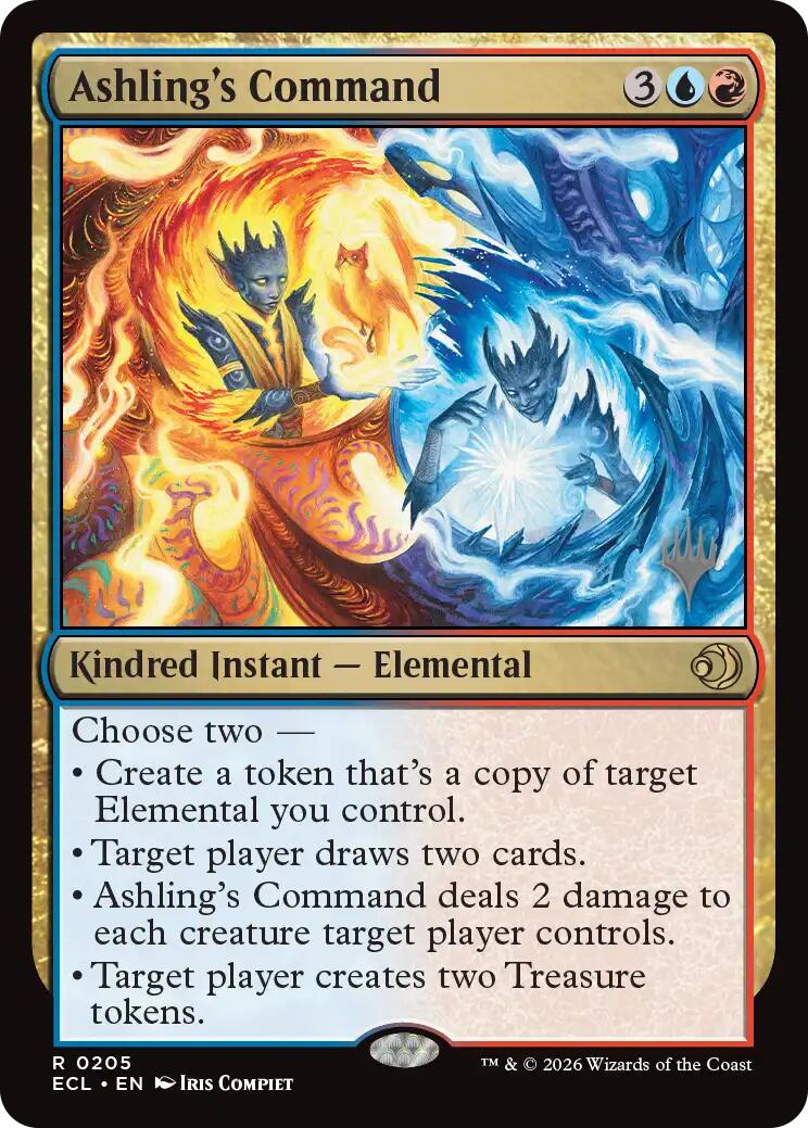 Ashling's Command [Lorwyn Eclipsed Promos] Foil