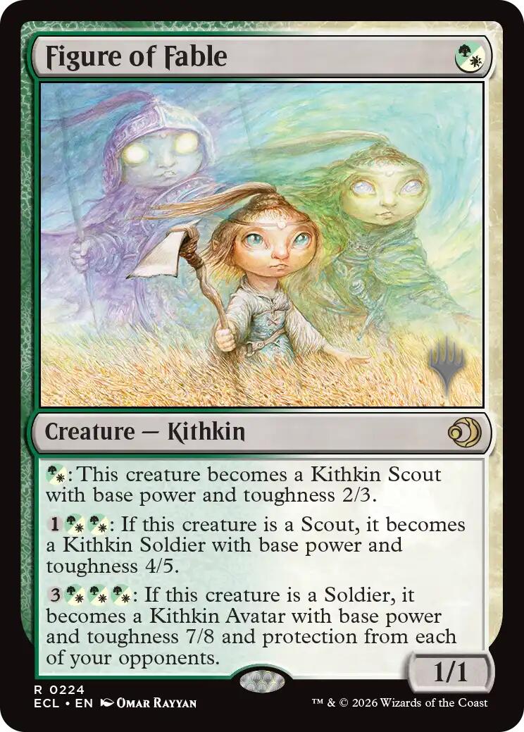 Figure of Fable [Lorwyn Eclipsed Promos] Foil