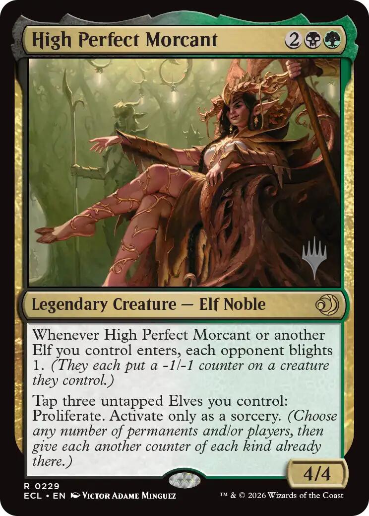 High Perfect Morcant [Lorwyn Eclipsed Promos] Foil