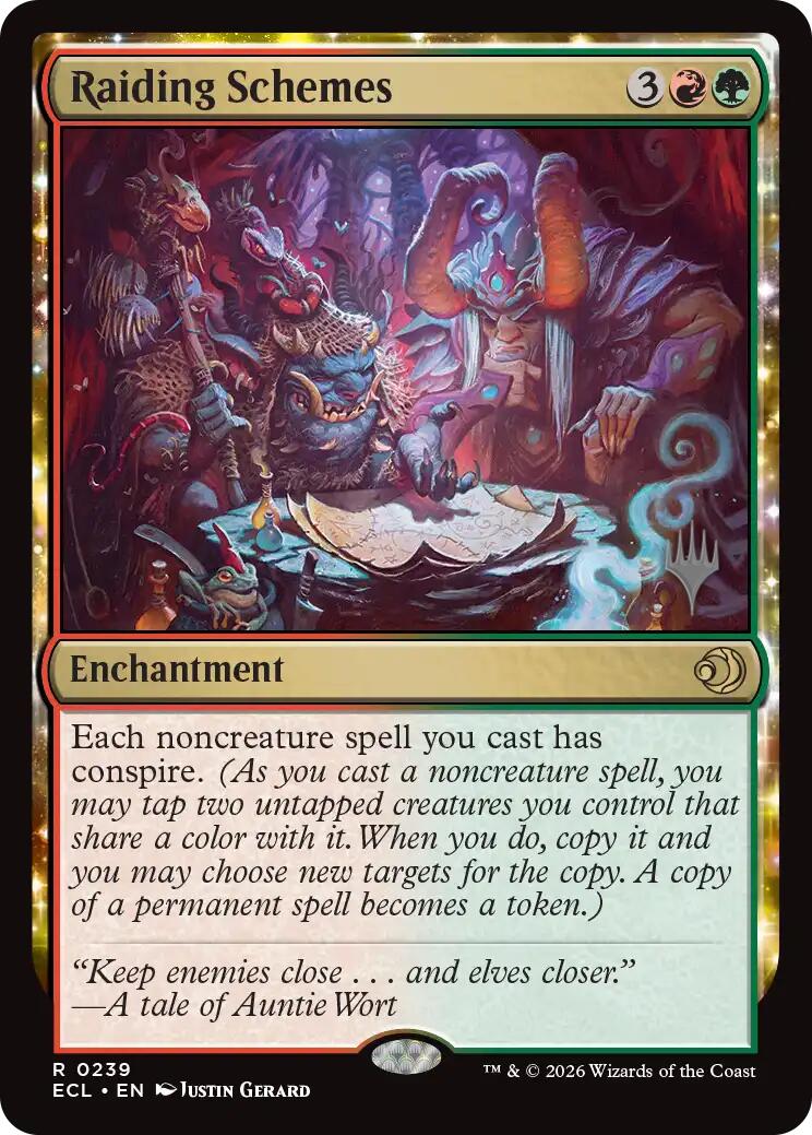 Raiding Schemes [Lorwyn Eclipsed Promos] Foil