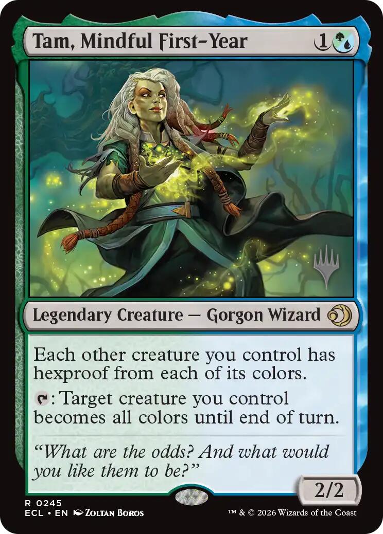 Tam, Mindful First-Year [Lorwyn Eclipsed Promos] Foil