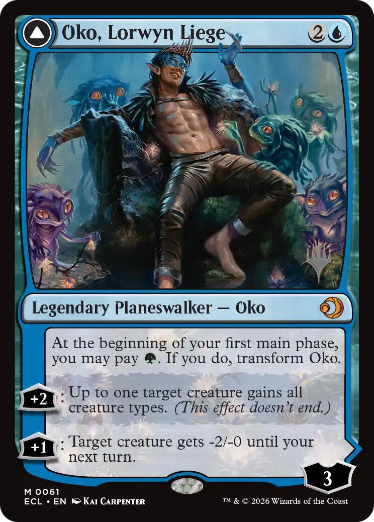 Oko, Lorwyn Liege [Lorwyn Eclipsed Promos] Foil