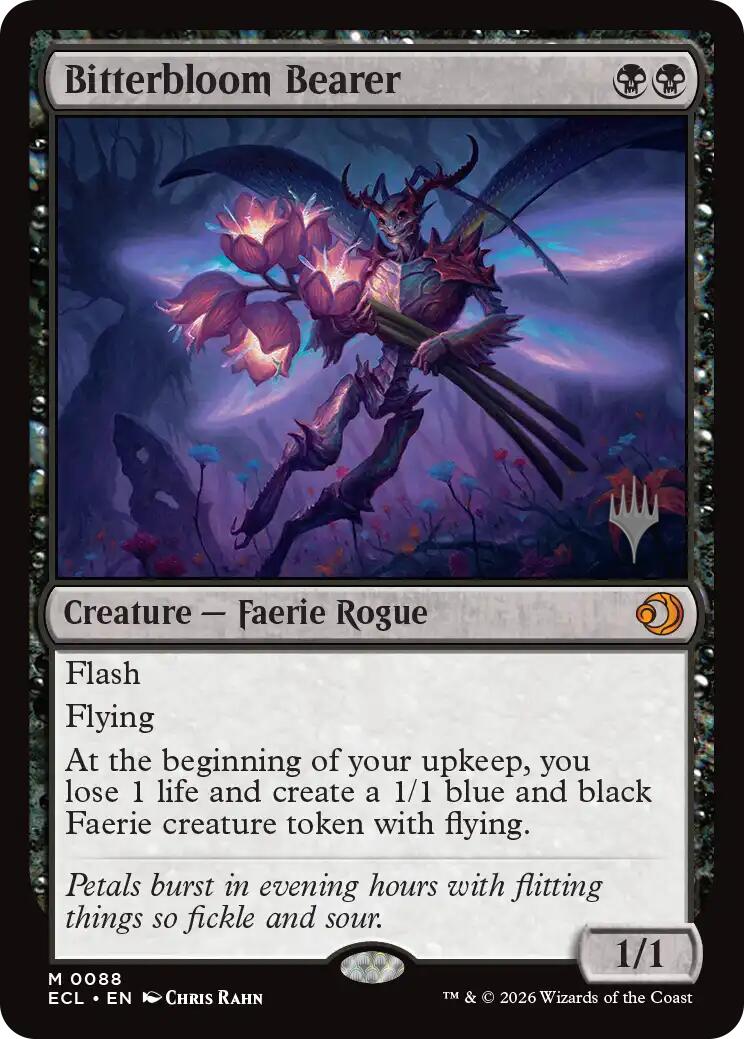 Bitterbloom Bearer [Lorwyn Eclipsed Promos] Foil
