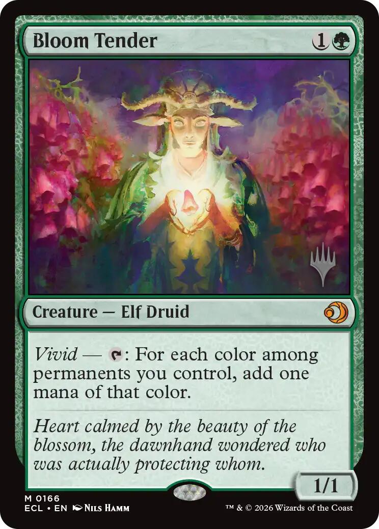 Bloom Tender [Lorwyn Eclipsed Promos] Foil