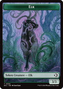 Elk // Mutavault Double-Sided Token [Lorwyn Eclipsed Tokens] Foil