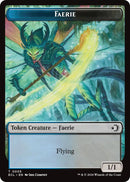 Faerie // Goblin Double-Sided Token [Lorwyn Eclipsed Tokens] Foil