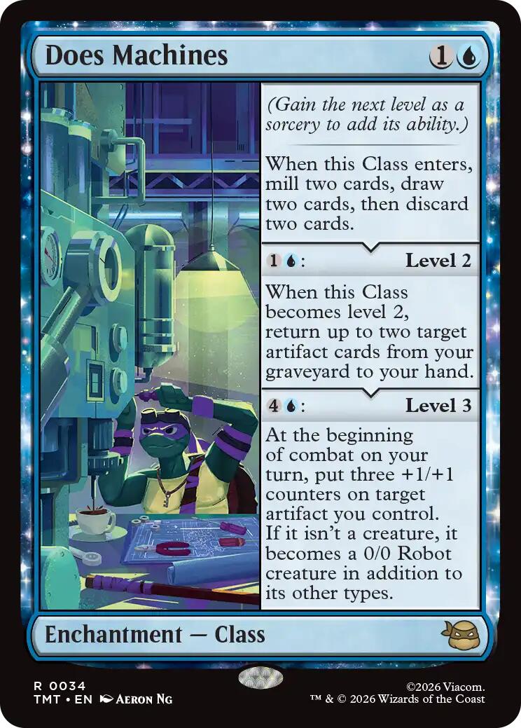 Does Machine [Teenage Mutant Ninja Turtles] Foil