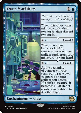 Does Machine [Teenage Mutant Ninja Turtles] Foil