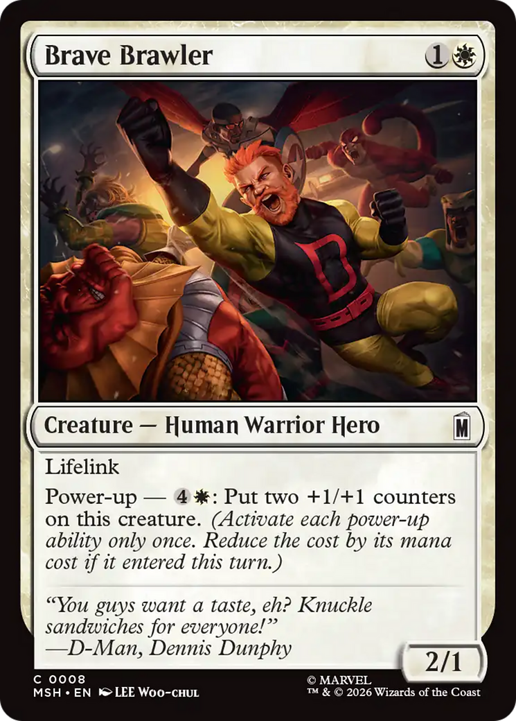Brave Brawler [Marvel Super Heroes] Foil