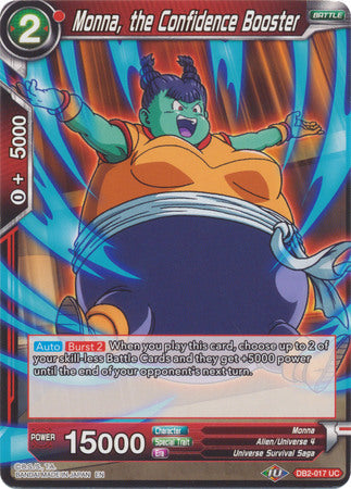 Monna, the Confidence Booster (DB2-017) [Divine Multiverse] Parallel Foil