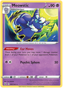 Meowstic (061/163) [Sword & Shield: Battle Styles] Reverse Holofoil