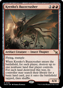 Krenko's Buzzcrusher [Murders at Karlov Manor] Foil