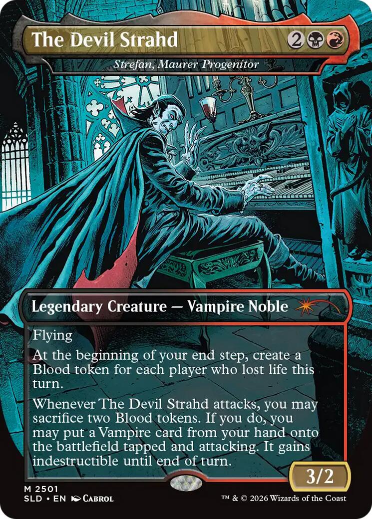 The Devil Strahd - Strefan, Maurer Progenitor [Secret Lair Drop Series] Foil