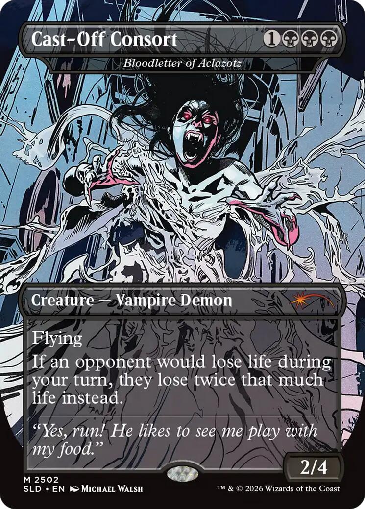 Cast-Off Consort - Bloodletter of Aclazotz [Secret Lair Drop Series] Foil