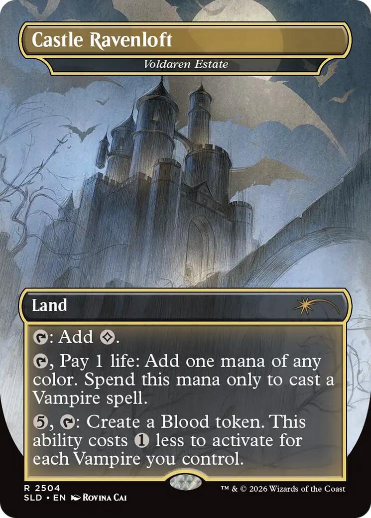 Castle Ravenloft - Voldaren Estate [Secret Lair Drop Series] Foil