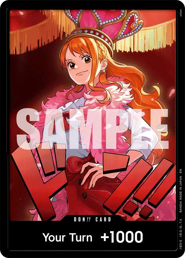 DON!! Card (Nami) [Extra Booster: One Piece Heroines Edition] Foil