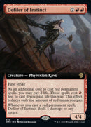 Defiler of Instinct (Extended Art) [Dominaria United] Foil