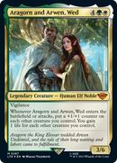 Aragorn and Arwen, Wed [The Lord of the Rings: Tales of Middle-Earth] Foil