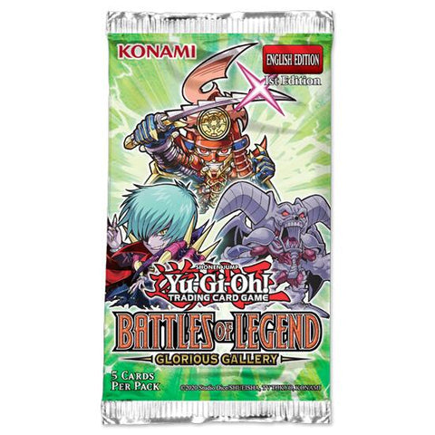 Battles of Legend: Glorious Gallery - Sleeved Booster Pack (1st Edition)