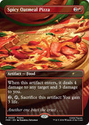 Spicy Oatmeal Pizza (Borderless) [Wizards Play Network 2026] Foil