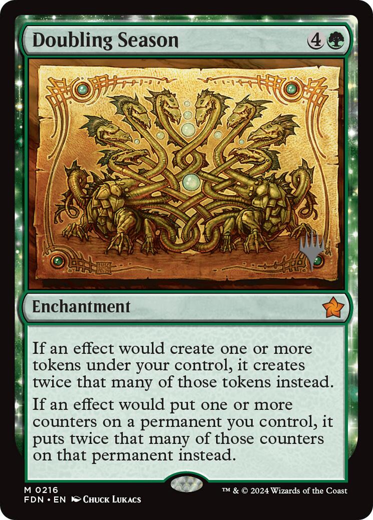 Doubling Season [Lorwyn Eclipsed Promos] Foil
