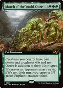 March of the World Ooze (Extended Art) [Aetherdrift] Foil