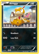 Scraggy (85/135) [Black & White: Plasma Storm] Reverse Holofoil