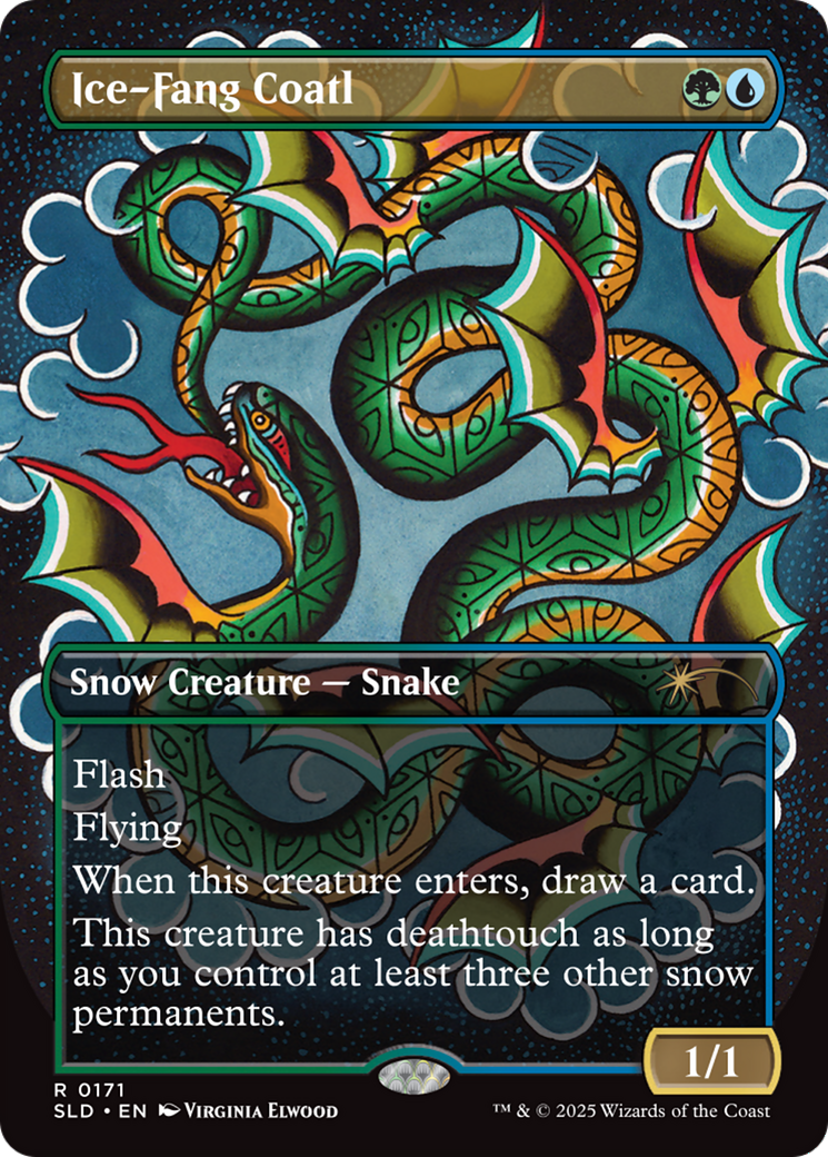 Ice-Fang Coatl (0171) [Secret Lair Drop Series] Foil