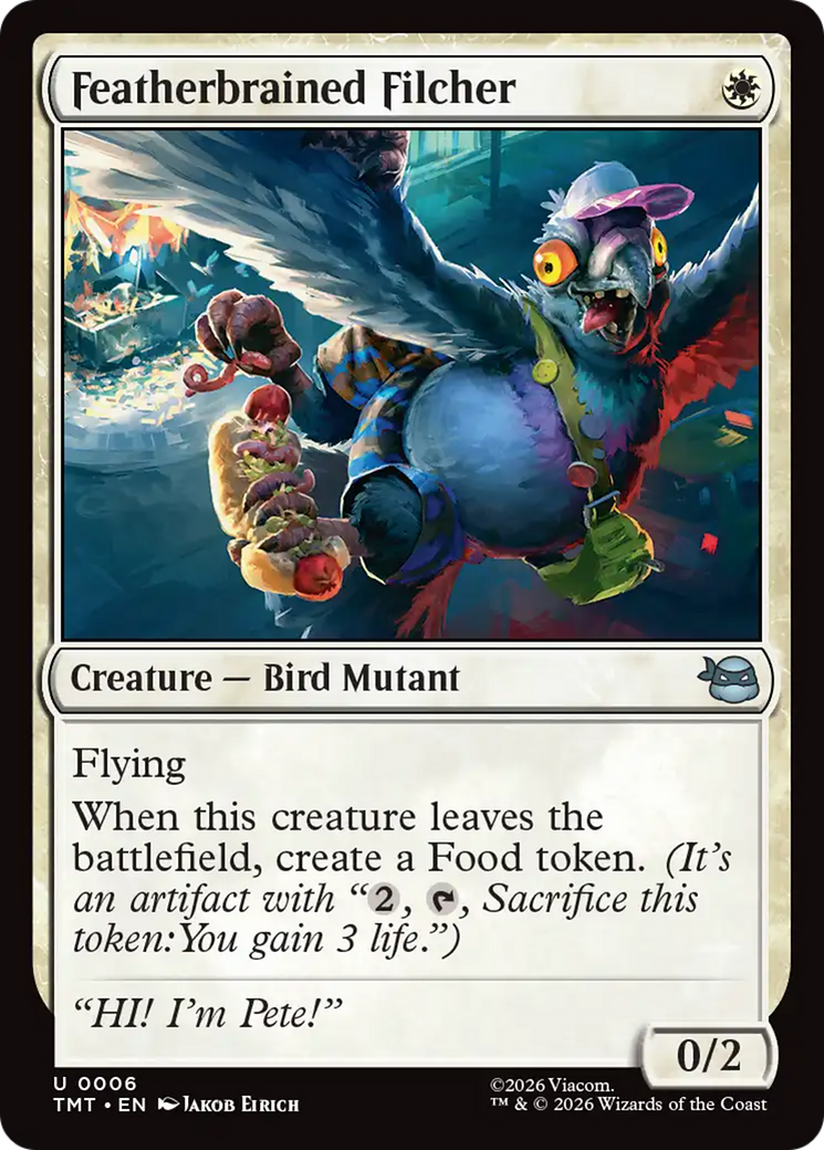 Featherbrained Filcher [Teenage Mutant Ninja Turtles] Foil