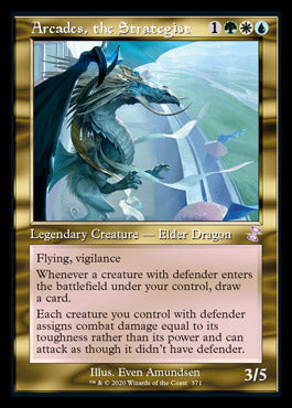 Arcades, the Strategist (Timeshifted) [Time Spiral Remastered] Foil
