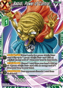 Babidi, Power of Control (BT30-045) [Three Glorious Fighters] Parallel Foil
