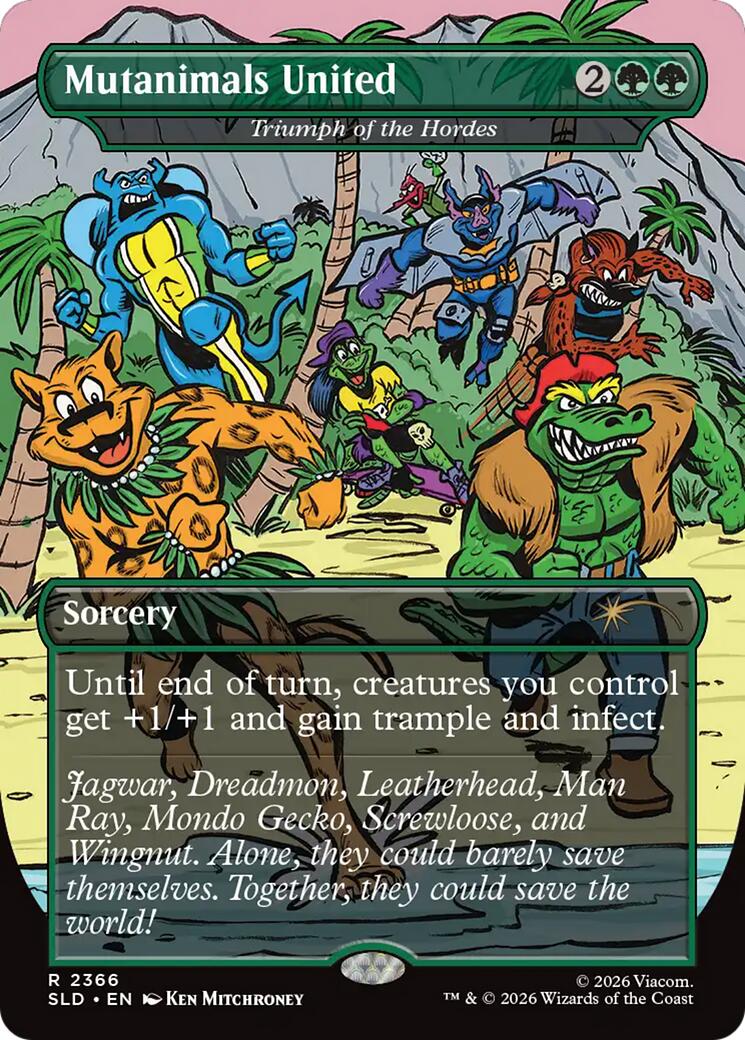 Mutanimals United - Triumph of the Hordes [Secret Lair Drop Series] Foil