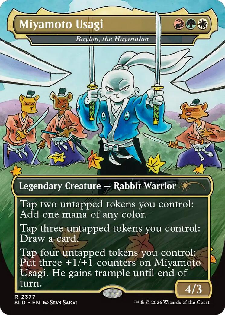 Miyamoto Usagi - Baylen, the Haymaker [Secret Lair Drop Series] Foil