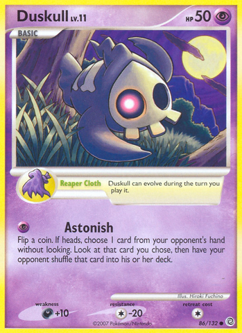 Duskull (86/132) [Diamond & Pearl: Secret Wonders] Reverse Holofoil